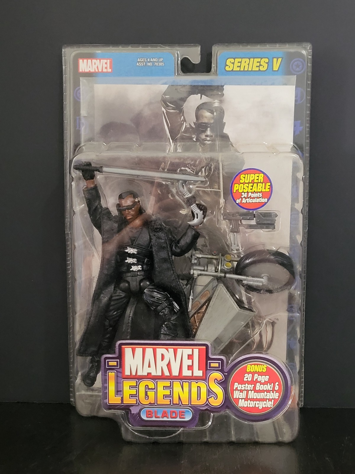 Blade Series V 2003 ToyBiz MARVEL LEGENDS Series MIB NEW Blade Series V 2003 ToyBiz MARVEL LEGENDS Series MIB NEW
