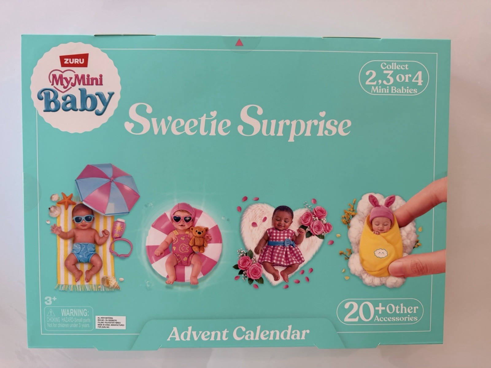 Zuru My Mini Baby Advent Calendar Sweetie Surprise Doll 2026 Zuru My Mini Baby Advent Calendar Sweetie Surprise Doll 2026