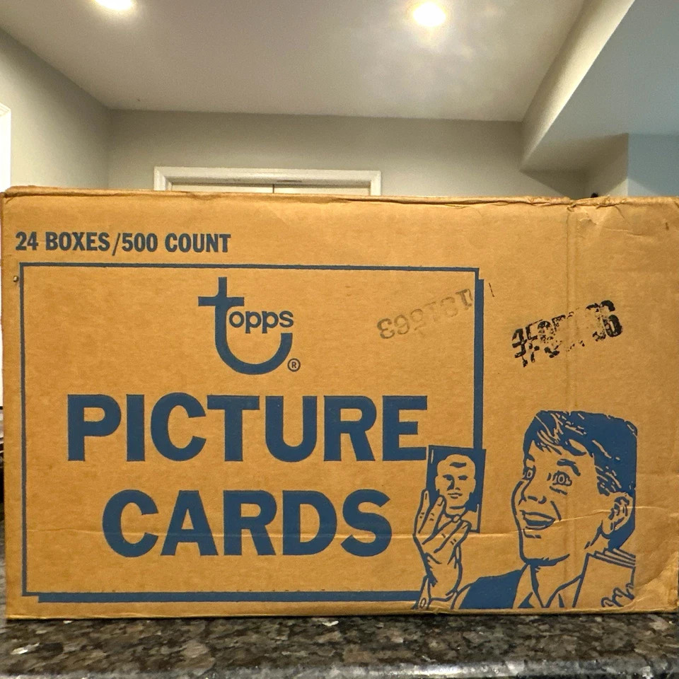 1986 TOPPS Baseball Vending Box 500 ct box from Factory Sealed Case Original 1986 TOPPS Baseball Vending Box 500 ct box from Factory Sealed Case Original