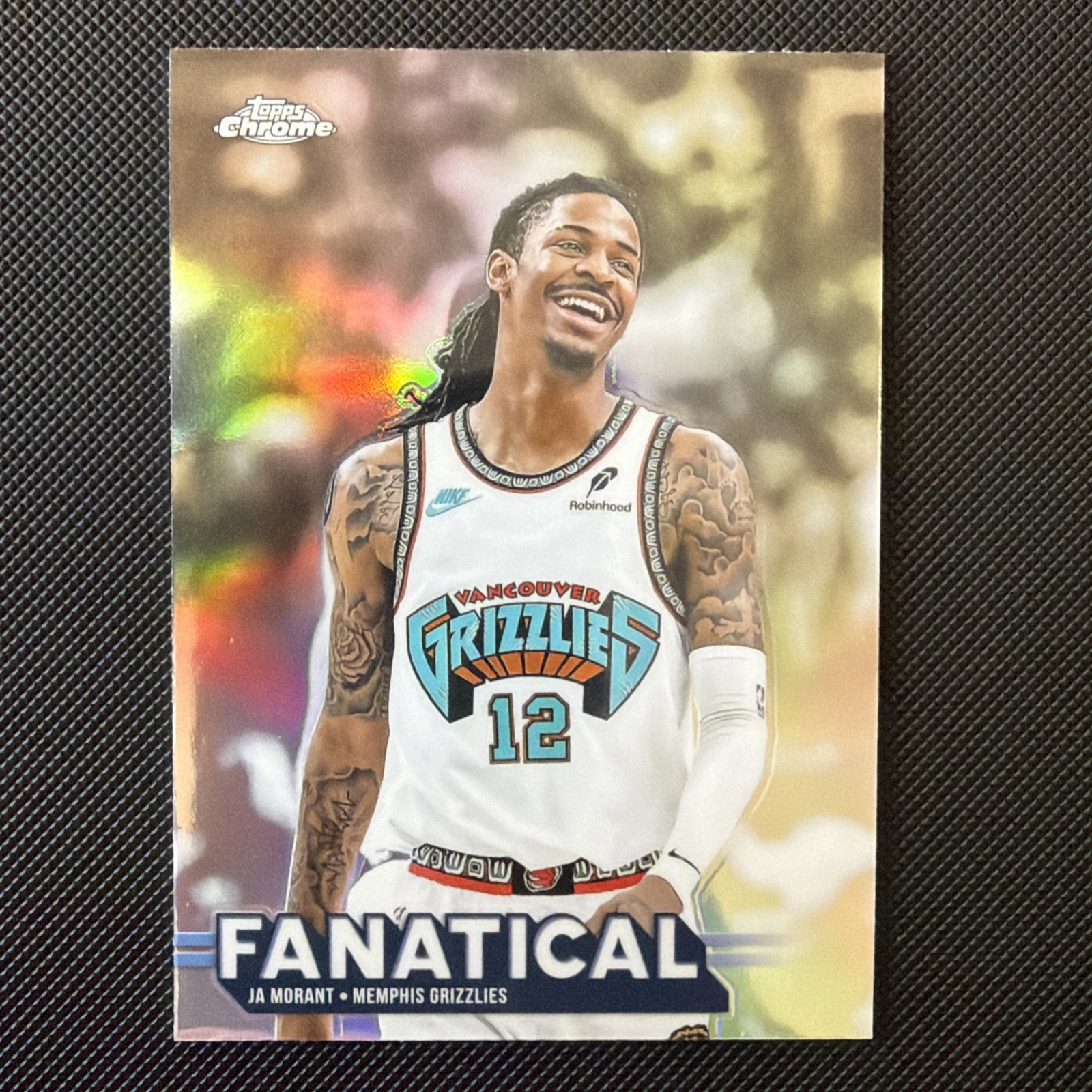 2025-2026 Topps Chrome Fanatical Refractor Case Hit Ja Morant Grizzles 2025-2026 Topps Chrome Fanatical Refractor Case Hit Ja Morant Grizzles