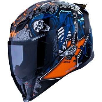 Icon Airflite Helmet Full Face - Trick or Street 4 Black - Adult Size Medium Icon Airflite Helmet Full Face - Trick or Street 4 Black - Adult Size Medium