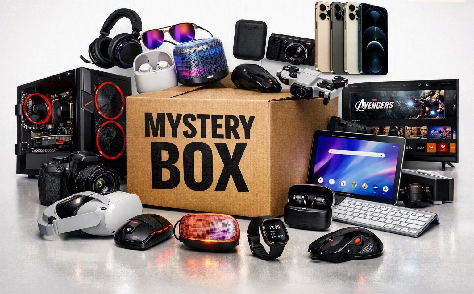 2025 New Real Random Mystery Box Electronic Products LuckBag Gift Electronics