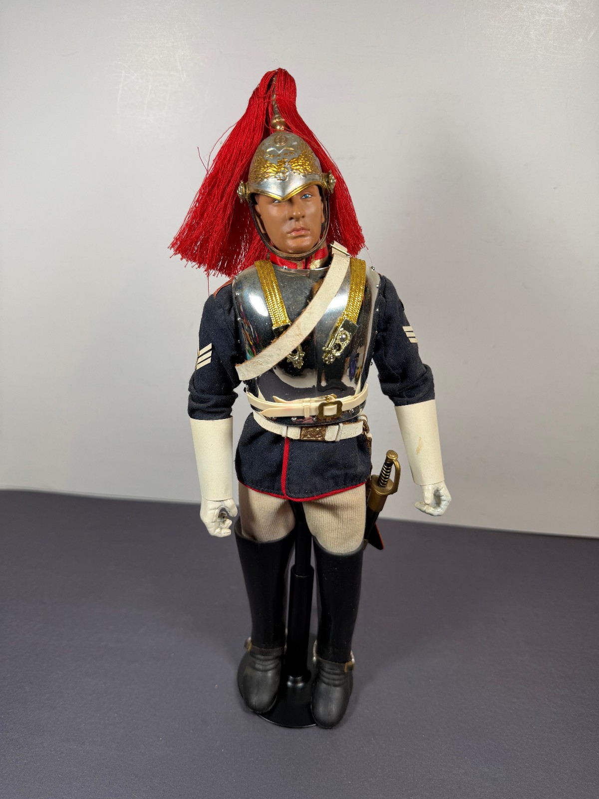 Palitoy Action Man Dragon CUSTOM British Royal Horse Guards 12\