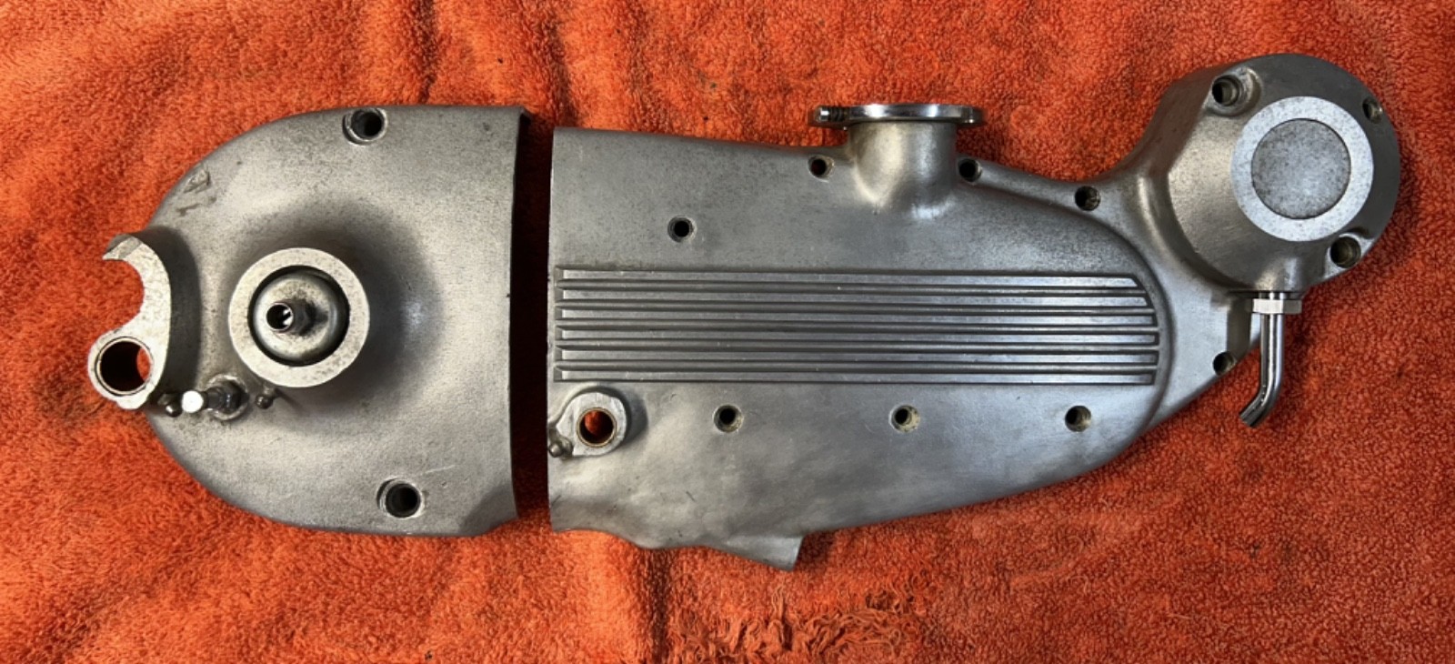1967-70 HARLEY DAVIDSON IRONHEAD SPORTSTER XLCH CAMCOVER/KICKER COVER NICE