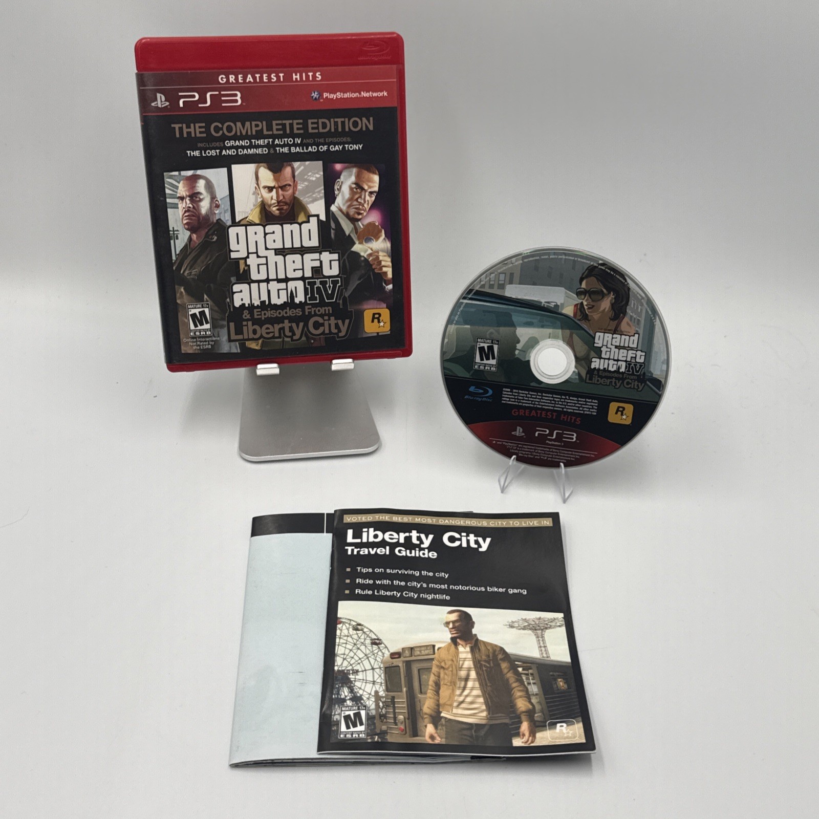 Grand Theft Auto IV - The Complete Edition - Sony PlayStation 3 CIB Tested Grand Theft Auto IV - The Complete Edition - Sony PlayStation 3 CIB Tested