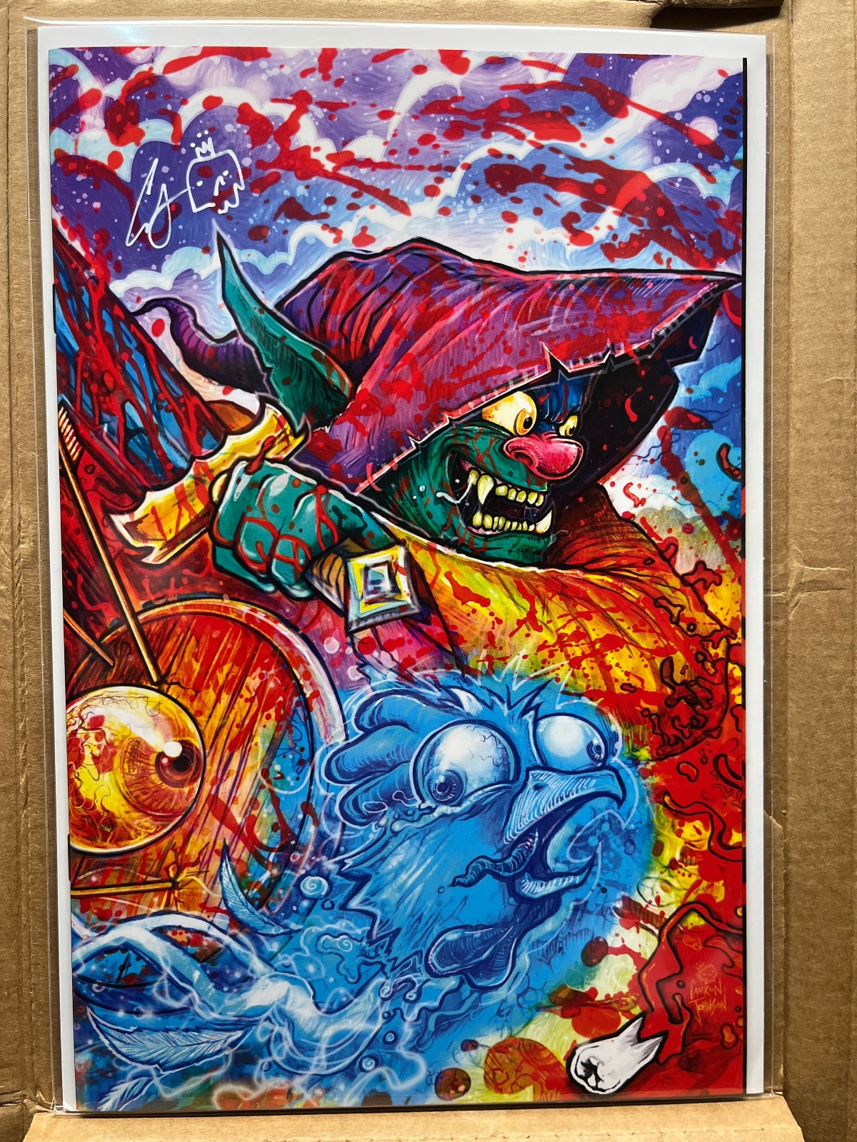 D\'ORC #5 SIGNED by CAMRON JOHNSON w\\CERT EXCLUSIVE VIRGIN VARIANT NM 31/400 DORC