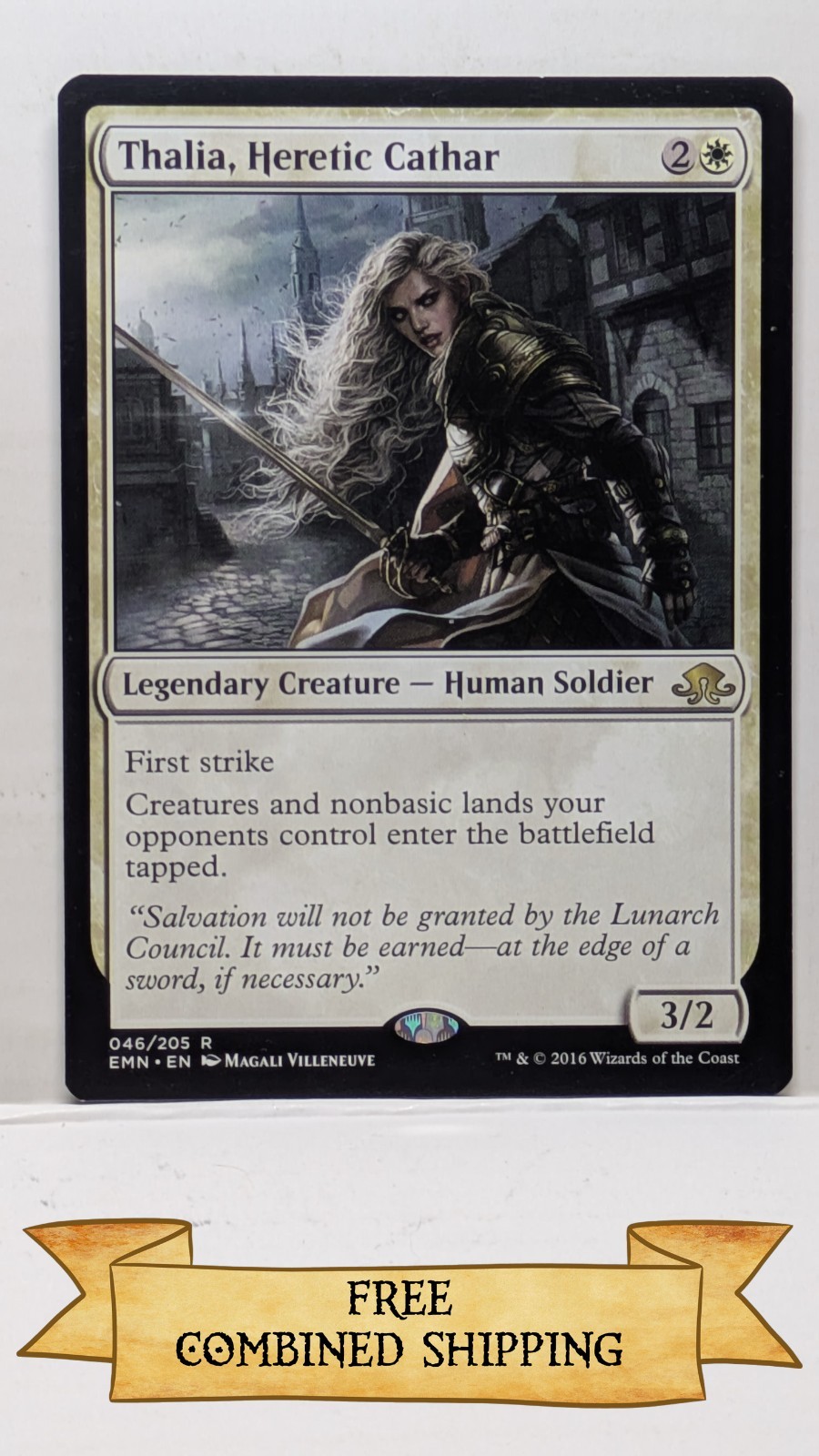 Thalia, Heretic Cathar Eldritch Moon Regular Thalia, Heretic Cathar Eldritch Moon Regular