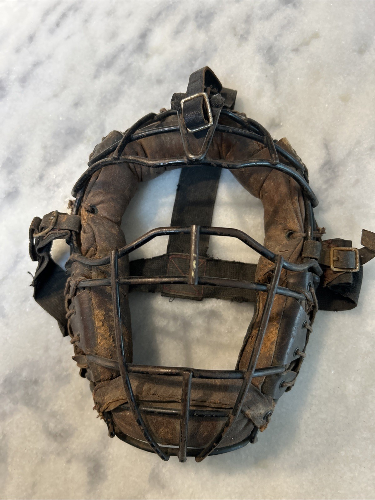 CIRCA 1910'S-20'S ANTIQUE SPIDER MAN CATCHERS MASK CIRCA 1910'S-20'S ANTIQUE SPIDER MAN CATCHERS MASK
