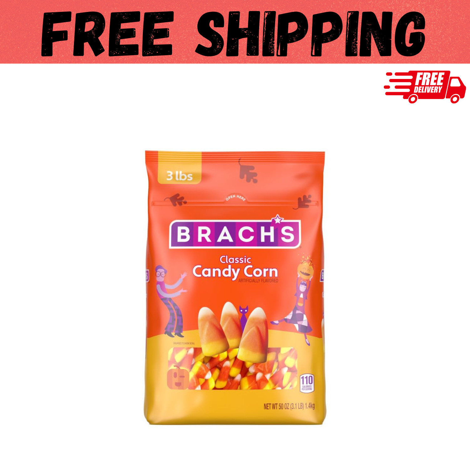 Brach\'s Classic Candy Corn, Classic Treats, 50 Ounce Bag Brach\'s Classic Candy Corn, Classic Treats, 50 Ounce Bag