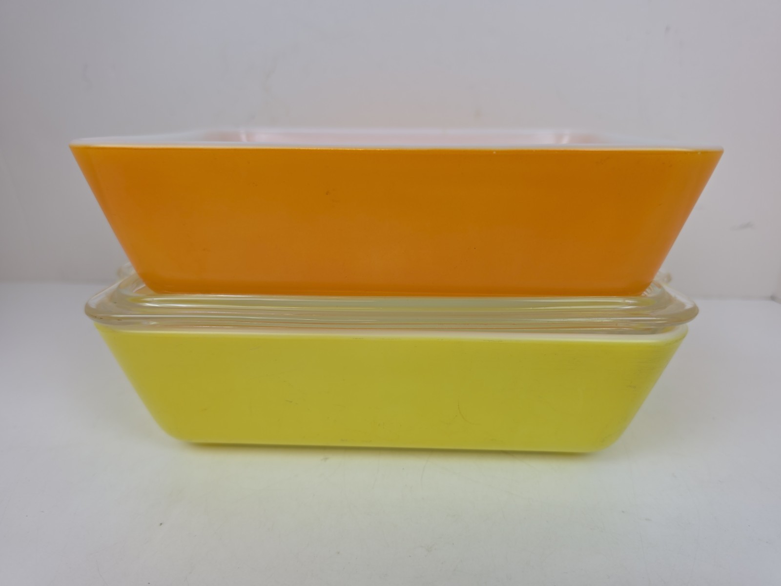 Set Of 2 Vintage Pyrex Refrigerator Covered Dishes Rectangle 1.5 Qt 0503 1 Lid Set Of 2 Vintage Pyrex Refrigerator Covered Dishes Rectangle 1.5 Qt 0503 1 Lid