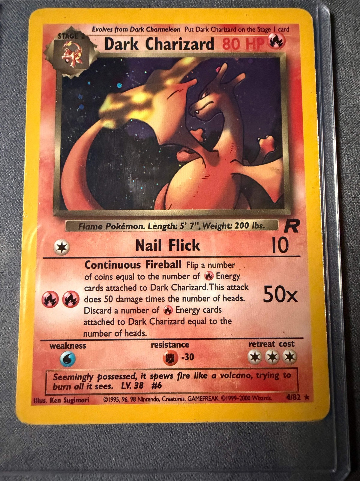 Dark Charizard- #4 - Rocket (2000)