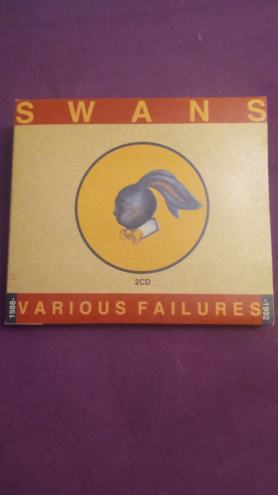 SWANS  MICHAEL GIRA  VARIOUS FAILURES OOP SIGNED CD RARE G2U