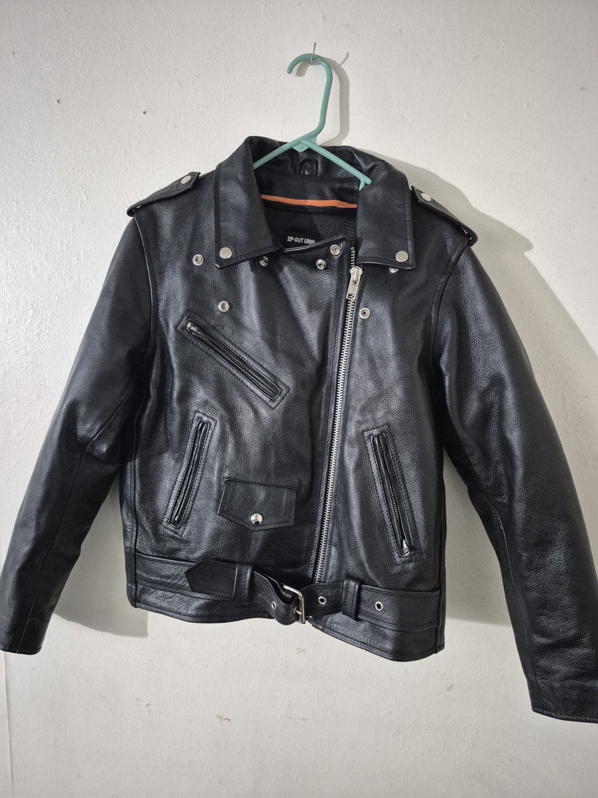 Milwaukee Leather Motorcycle Jacket Women XL Black Braided Zip Liner Milwaukee Leather Motorcycle Jacket Women XL Black Braided Zip Liner