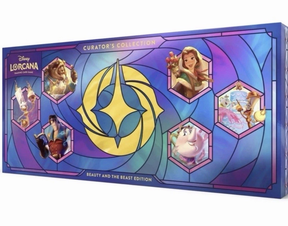 PRESALE- CURATOR'S COLLECTION BEAUTY AND THE BEAST DISNEY LORCANA SHIPS 10/16/26 PRESALE- CURATOR'S COLLECTION BEAUTY AND THE BEAST DISNEY LORCANA SHIPS 10/16/26