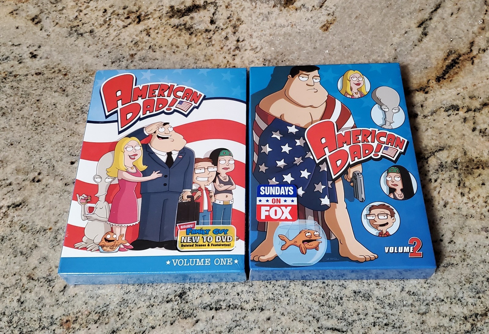 AMERICAN DAD DVD 32 EPISODES 6 DISCS FOX ANIMATED CARTOON SITCOM TV SERIES NEW AMERICAN DAD DVD 32 EPISODES 6 DISCS FOX ANIMATED CARTOON SITCOM TV SERIES NEW