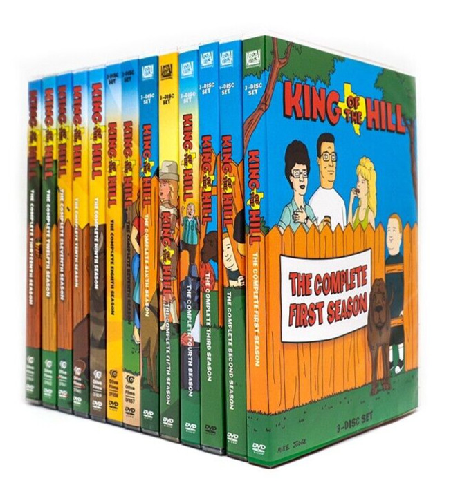 US-King of the Hill: The Complete Series Season 1-13 +1(DVD 39-Discs ) Region 1 US-King of the Hill: The Complete Series Season 1-13 +1(DVD 39-Discs ) Region 1