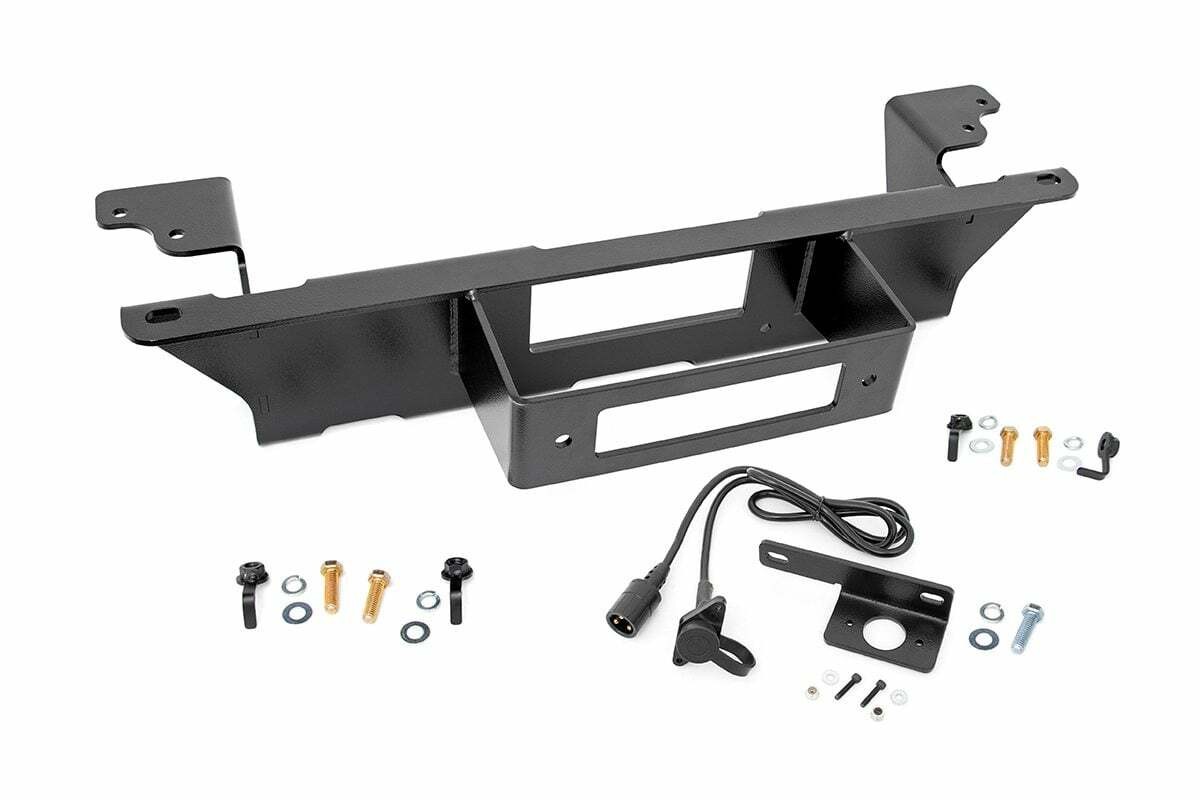 Rough Country Hidden Winch Mounting Plate GM 1500 PU 99-06