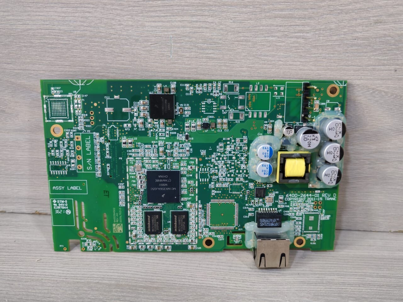6400-2644-01 REV D MOTHERBOARD FOR TRANE DISPLAY X13760335-01 TD7 6400-2644-01 REV D MOTHERBOARD FOR TRANE DISPLAY X13760335-01 TD7