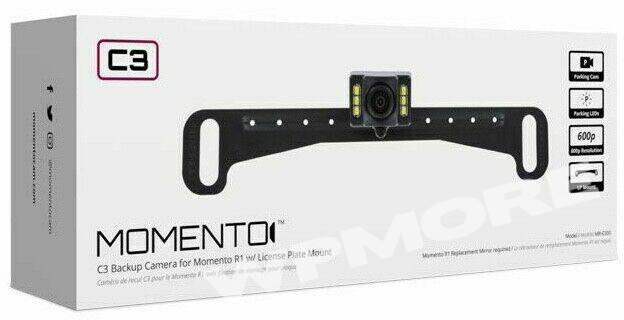 Momento MR-C300 C3 Back-Up Camera for Momento R1 w/ License Plate Mount Bracket