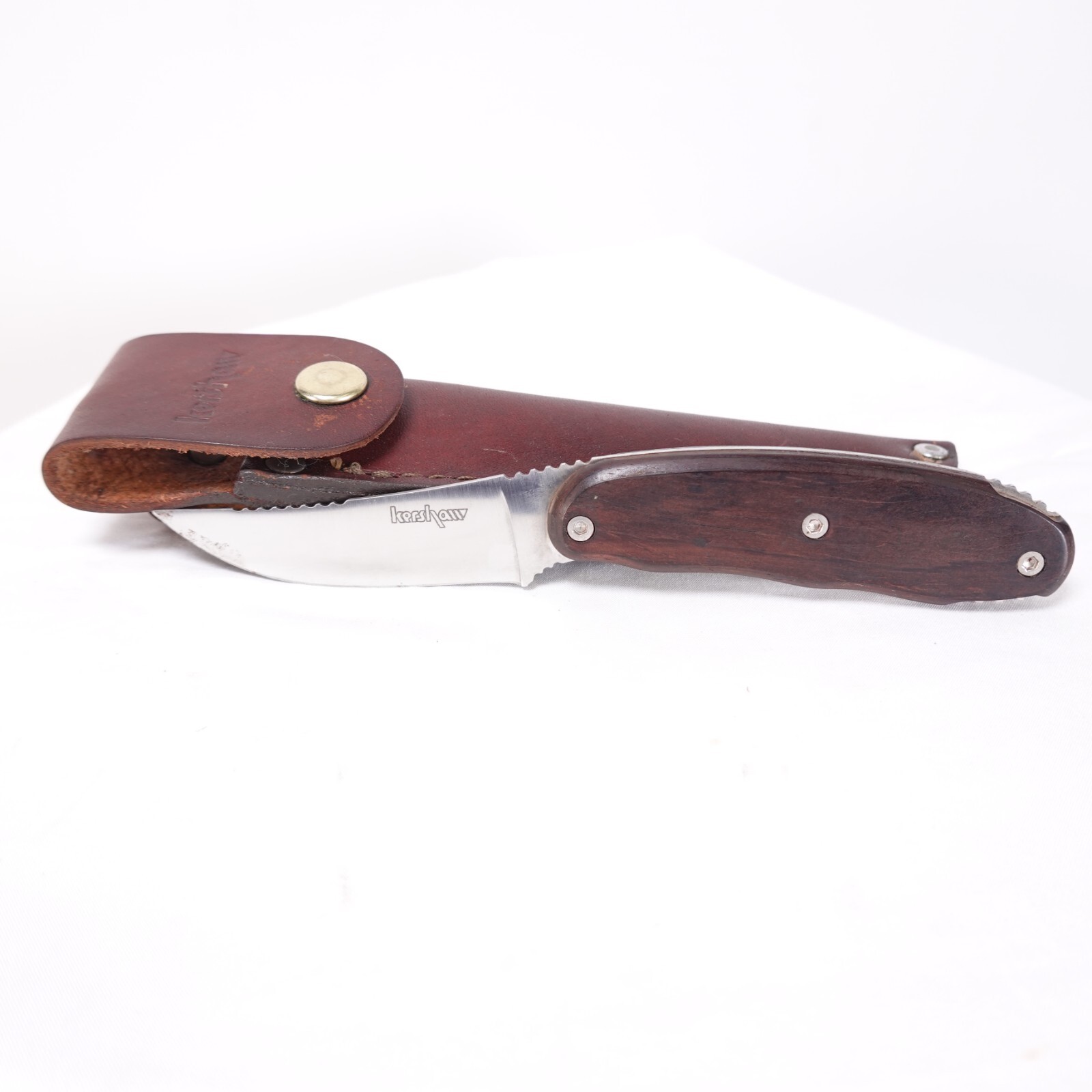 Kershaw Knife 2300 AUS8A By Tom Veff With Sheath New Kershaw Knife 2300 AUS8A By Tom Veff With Sheath New