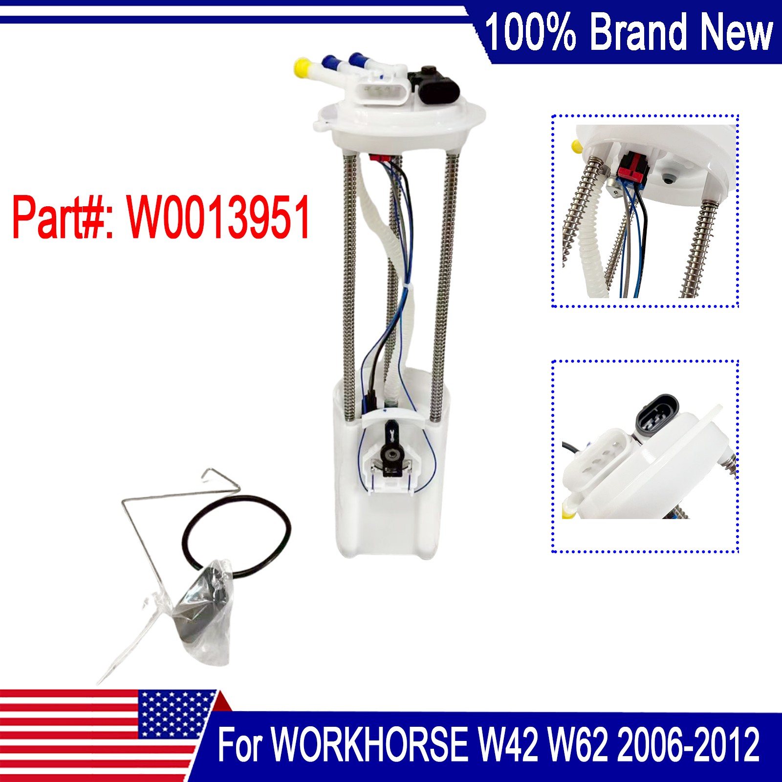 For WORKHORSE W42 W62 2006-2012 Fuel Pump Module Assembly W0013951