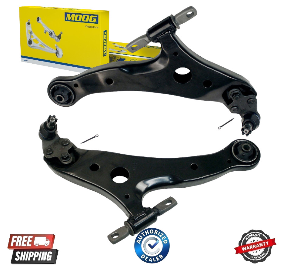 Moog Set of 2 Front Lower Control Arms & Ball Joints For Lexus ES Toyota CamryMo Moog Set of 2 Front Lower Control Arms & Ball Joints For Lexus ES Toyota CamryMo