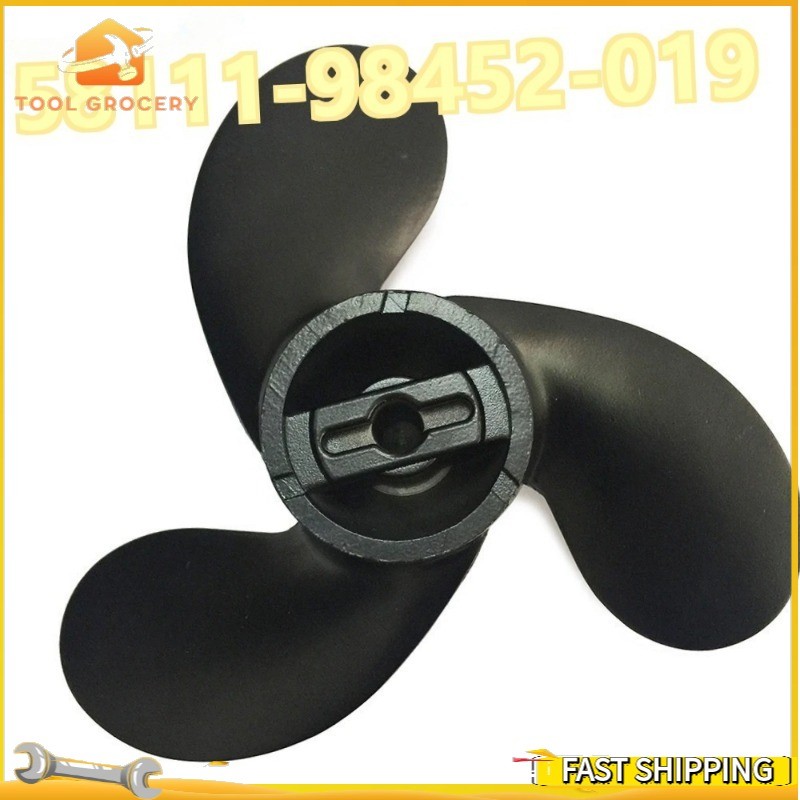 58111-98452-019 7-1/2x4-3/4 Propeller for Suzuki Outboard Engine 2HP 2.2HP 2.5HP 58111-98452-019 7-1/2x4-3/4 Propeller for Suzuki Outboard Engine 2HP 2.2HP 2.5HP
