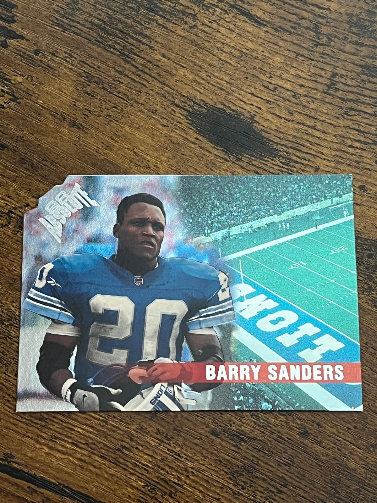 1998 Playoff Absolute Retail #10 Barry Sanders Checklists 1998 Playoff Absolute Retail #10 Barry Sanders Checklists