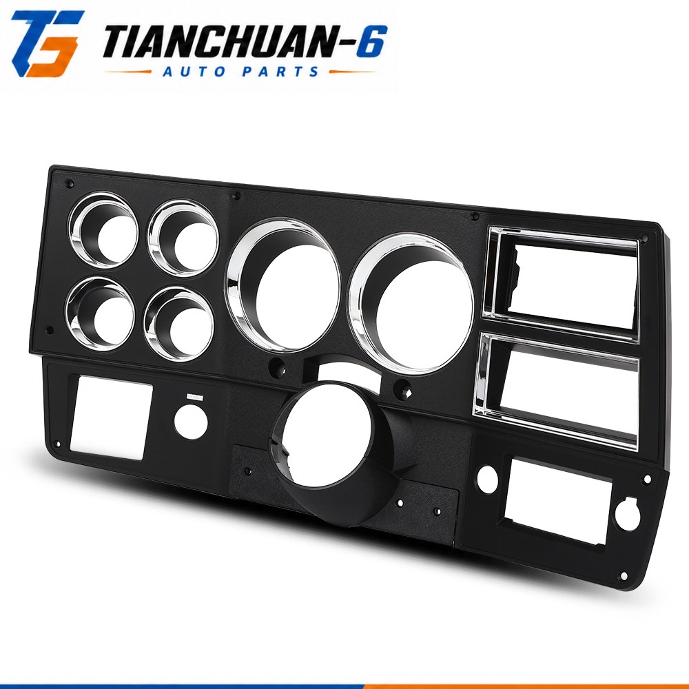 Fit For 1984 1985 1986 1987 Chevy GMC Truck Dash Bezel w/ A/C+Lower Column Cover
