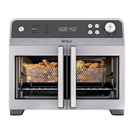 Ninja French Door Premier 5 Qt Air Fryer Oven 10-in-1 Convection Toaster FO101