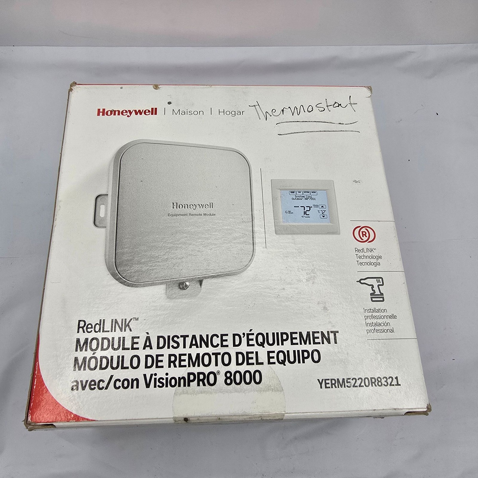 Inside box Sealed Honeywell RedLINK Equipment Remote Module w/ VisionPRO 8000 Inside box Sealed Honeywell RedLINK Equipment Remote Module w/ VisionPRO 8000