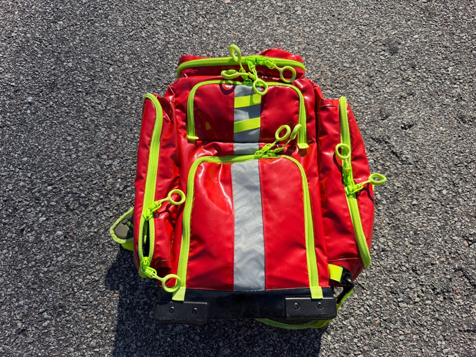 StatPacks G3 Perfusion EMS Pack Medic Emergency Backpack Bag - RED - Good Cond StatPacks G3 Perfusion EMS Pack Medic Emergency Backpack Bag - RED - Good Cond