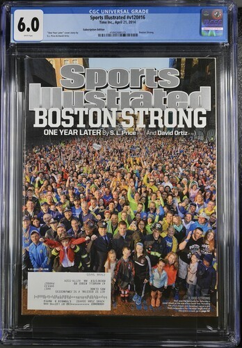 2014 Sports Illustrated April 21 Boston Strong CGC 6.0. POP 1 