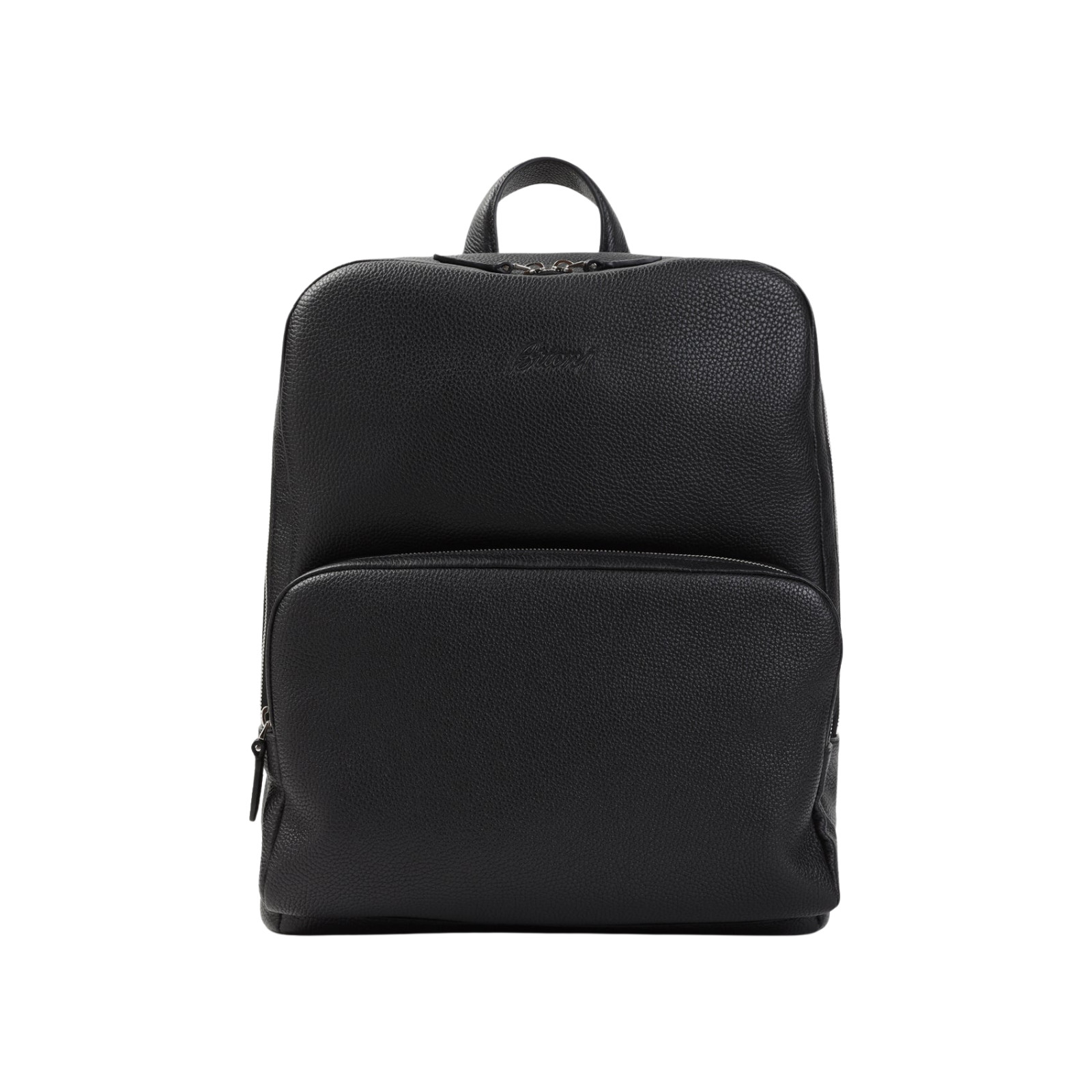 BRIONI Black Zip-Around Backpack New & Authentic