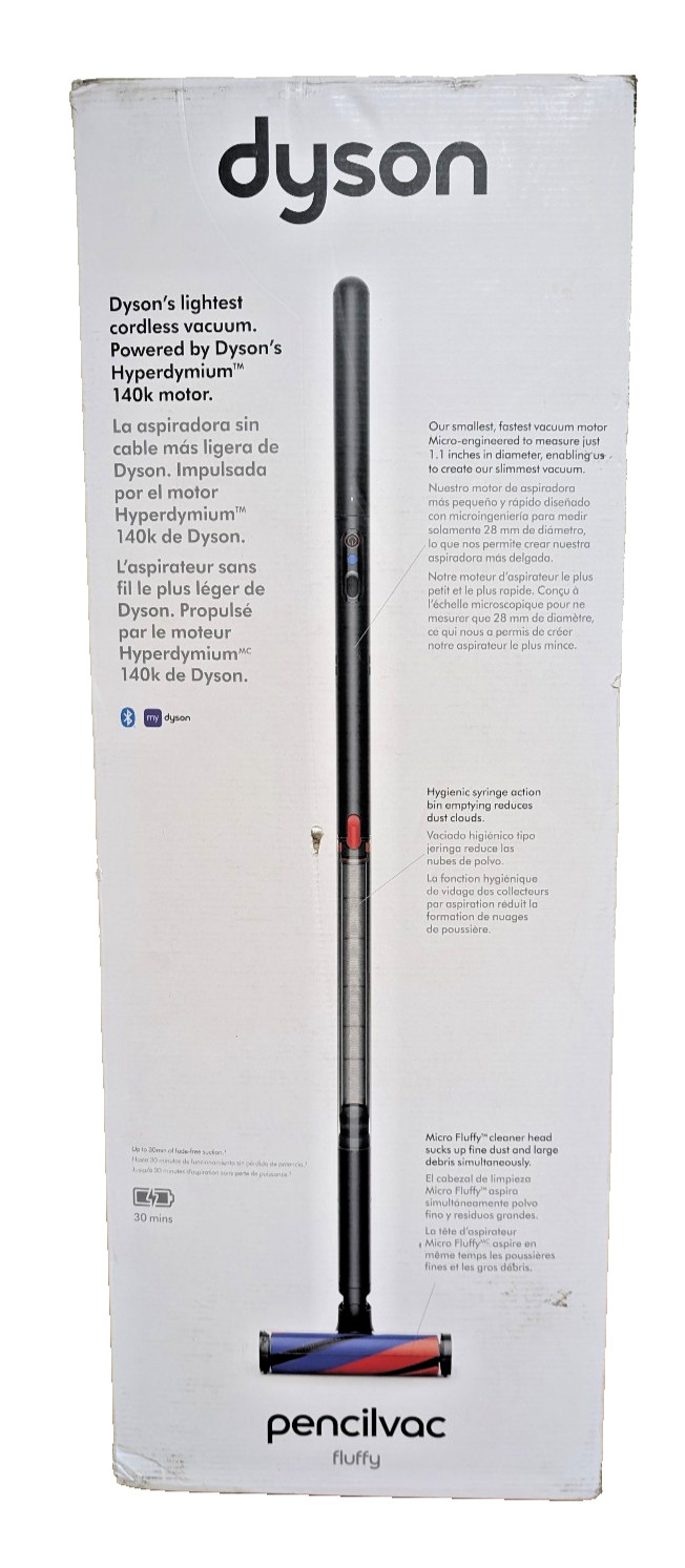 Dyson PencilVac Fluffy SV50 Cordless Stick Vacuum Cleaner Lightweight Slim