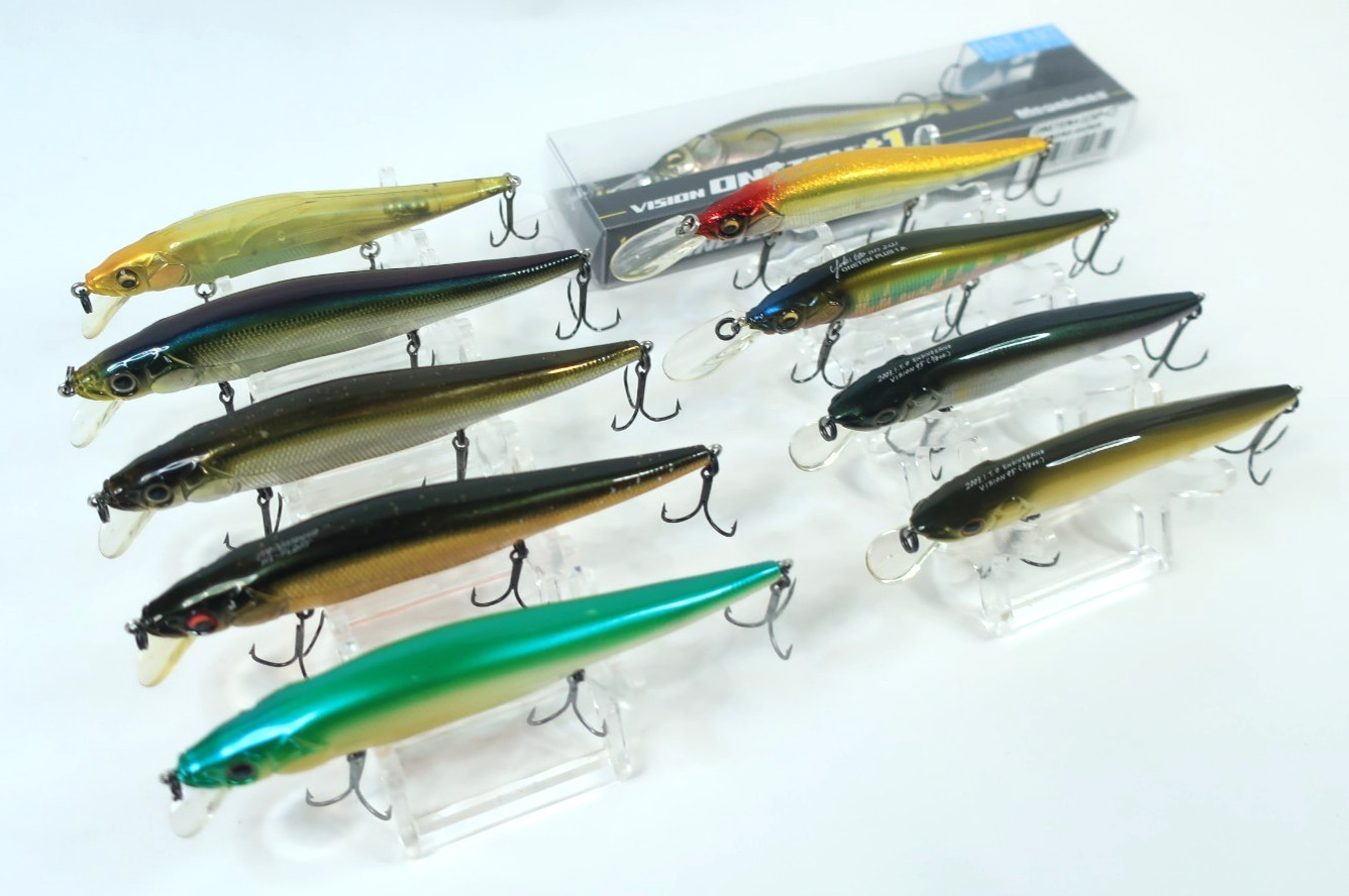 10 Megabass Vision 110(SW) 14g 11cm/Jr 10.5g  10cm/+1R,95 10.5g 9.5cm Lot.