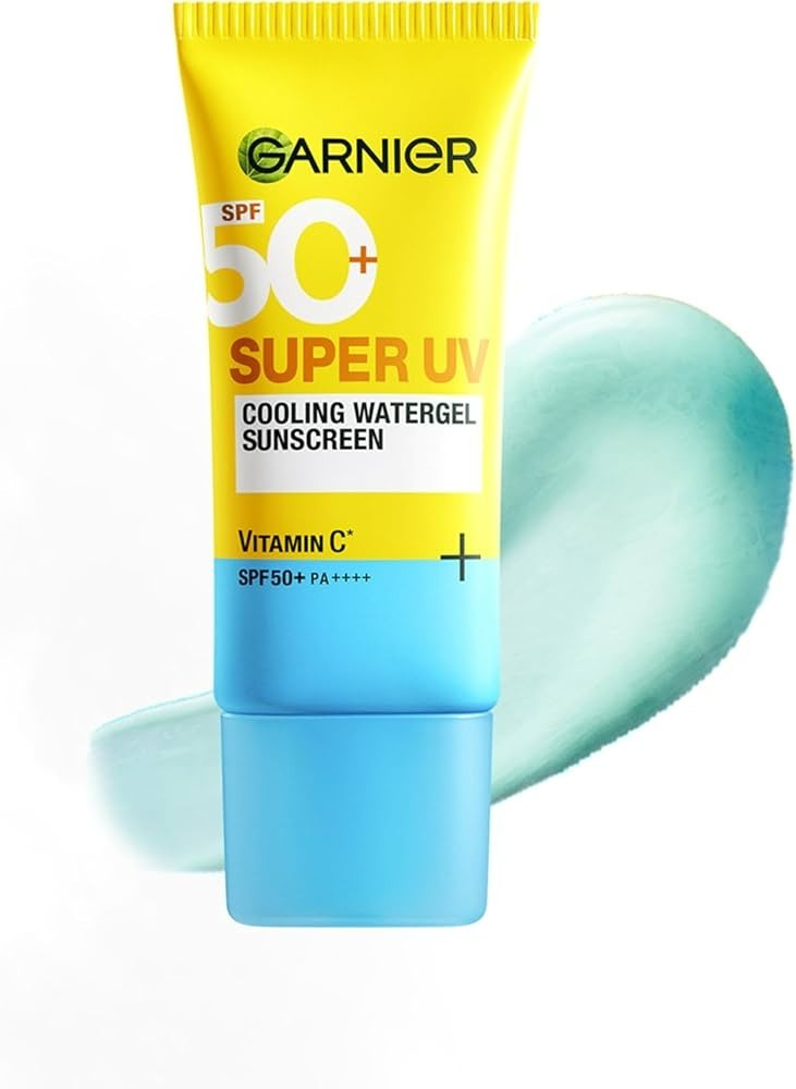 Garnier Super UV Cooling Watergel Sunscreen 60ml SPF 50+ PA++++ (with Vitamin C)