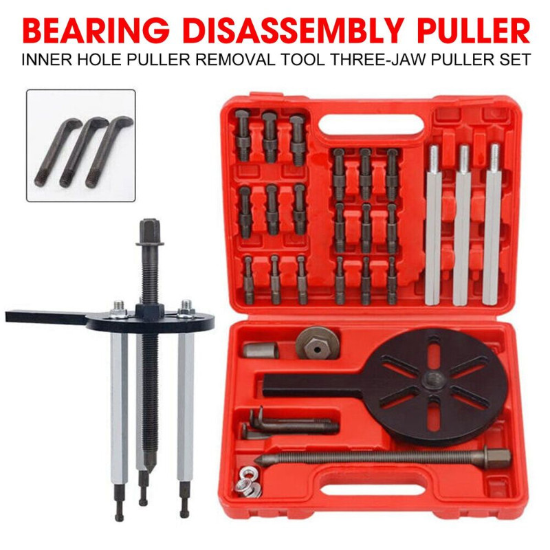 Bearing Disassembly Puller Inner Hole Puller Removal Tool Three-jaw Set 2026 USA