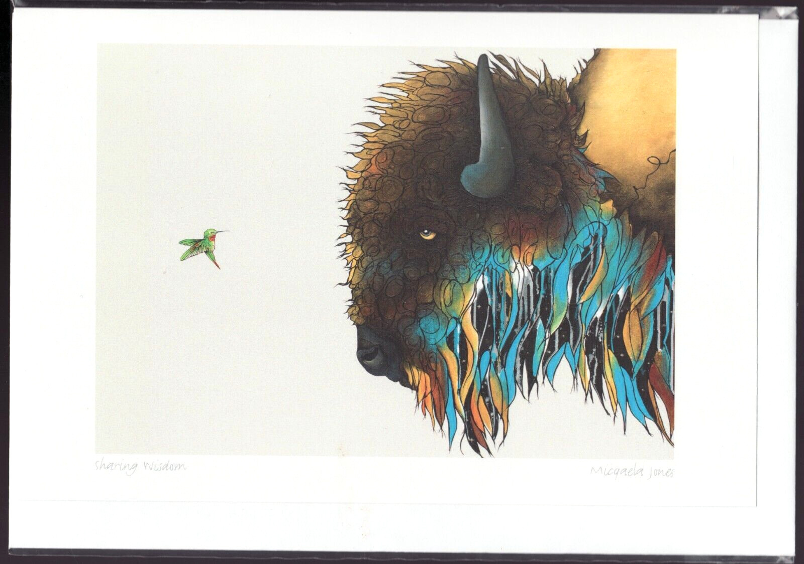 SHARING WISDOM - by Shoshone NV,  Micqaela Jones - New 6\