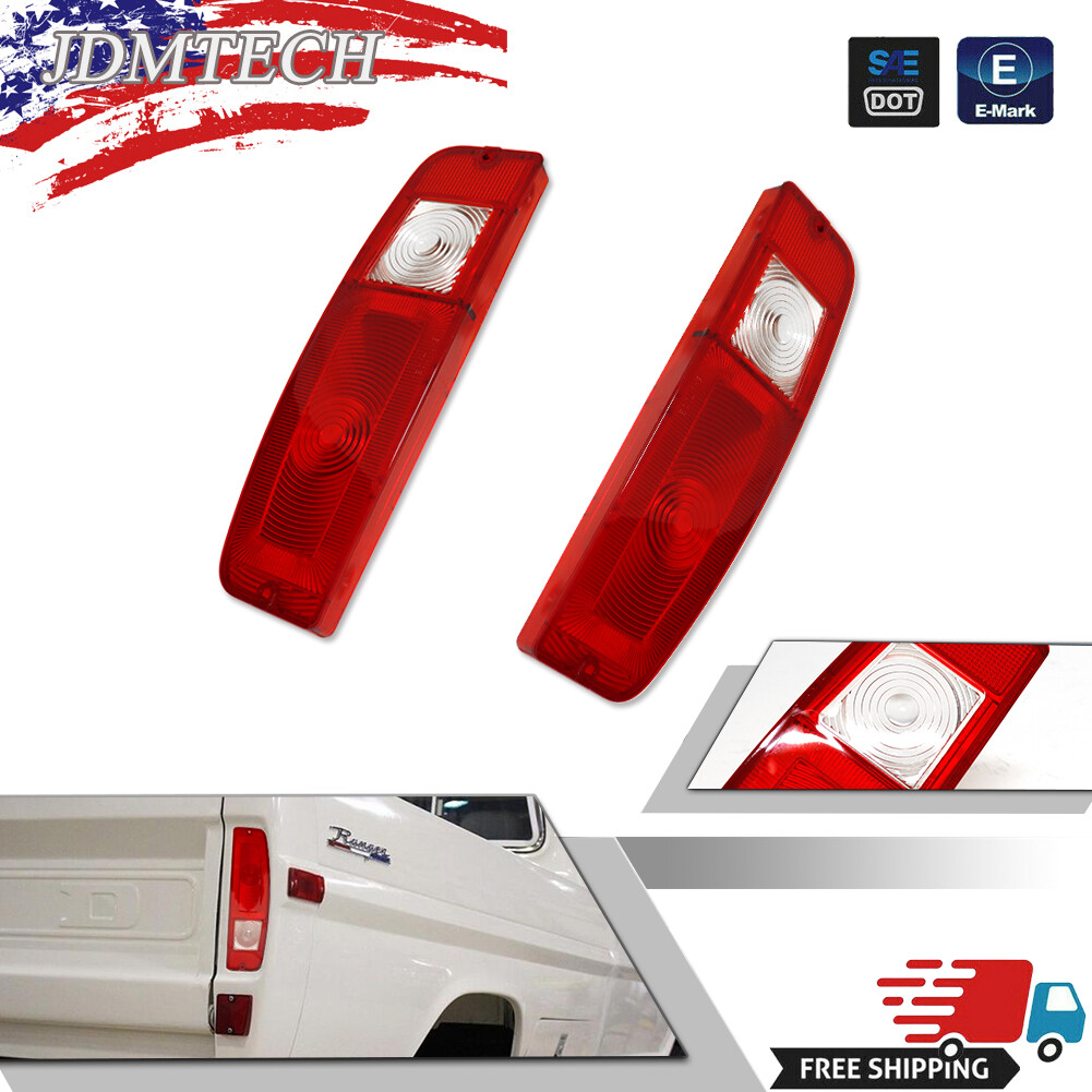 NEW 1967-1972 FORD F-SERIES TRUCK TAILLIGHT LENS SET. F100 F250 F350