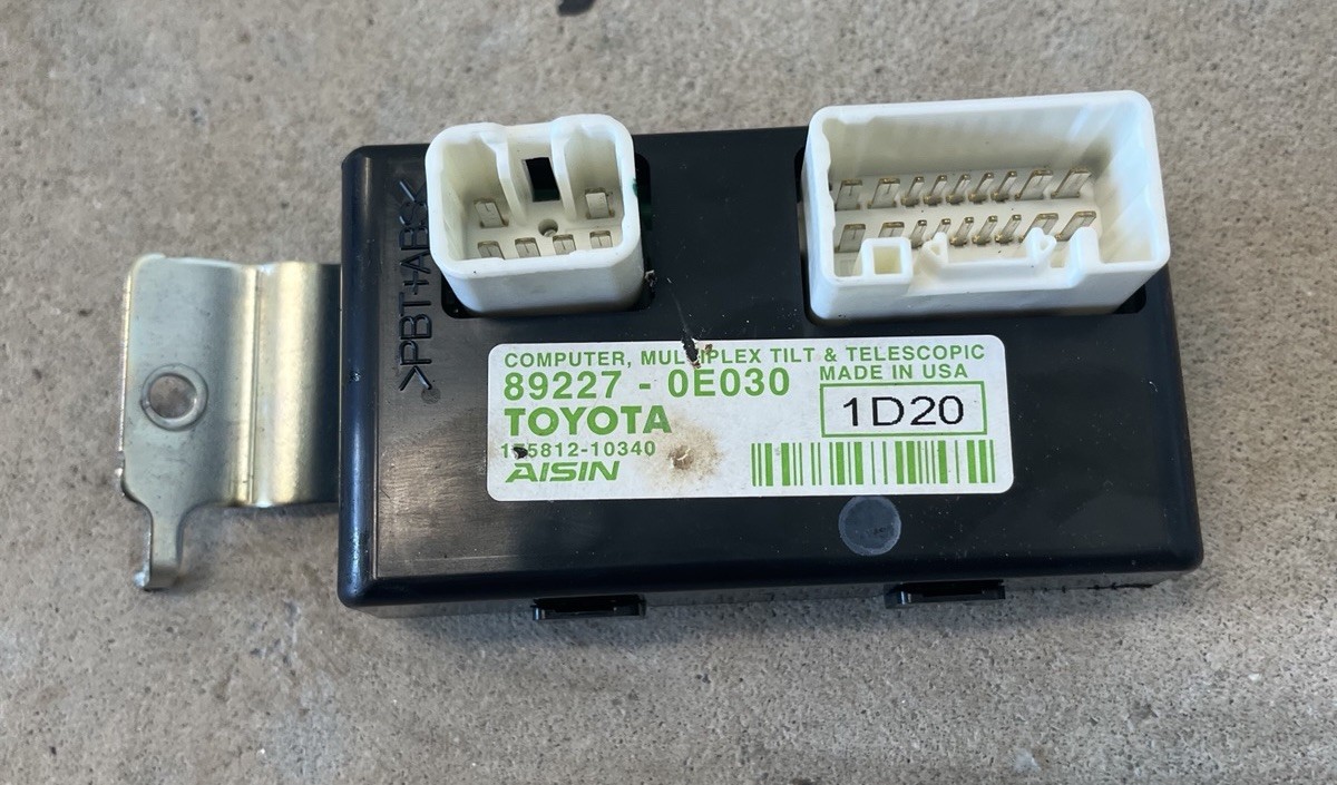2010-2015 LEXUS RX350 RX450H OEM STEERING COLUMN TILT TELESCOPIC MODULE 2010-2015 LEXUS RX350 RX450H OEM STEERING COLUMN TILT TELESCOPIC MODULE