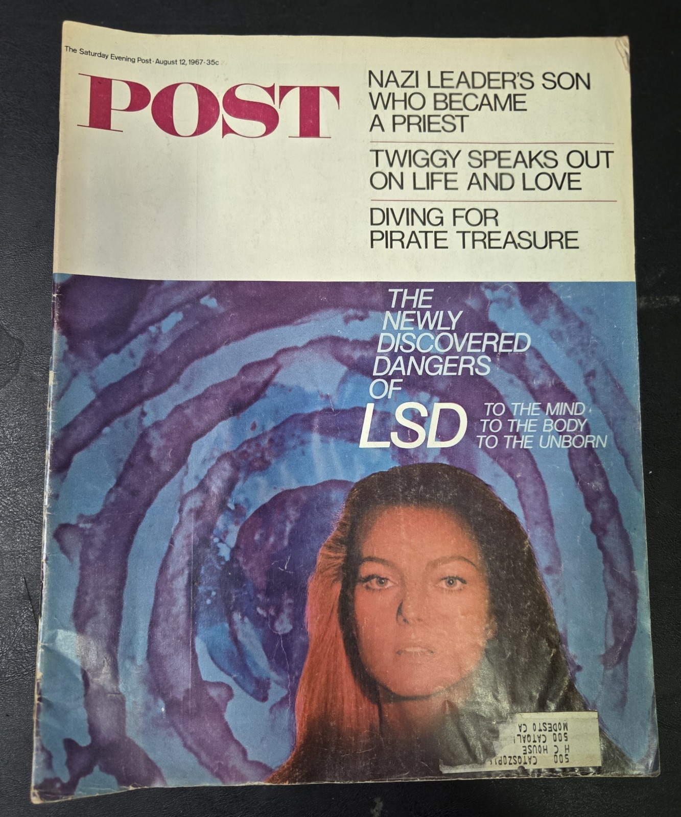 Vintage The Saturday Evening Post Magazine August 12 1967 Vintage The Saturday Evening Post Magazine August 12 1967