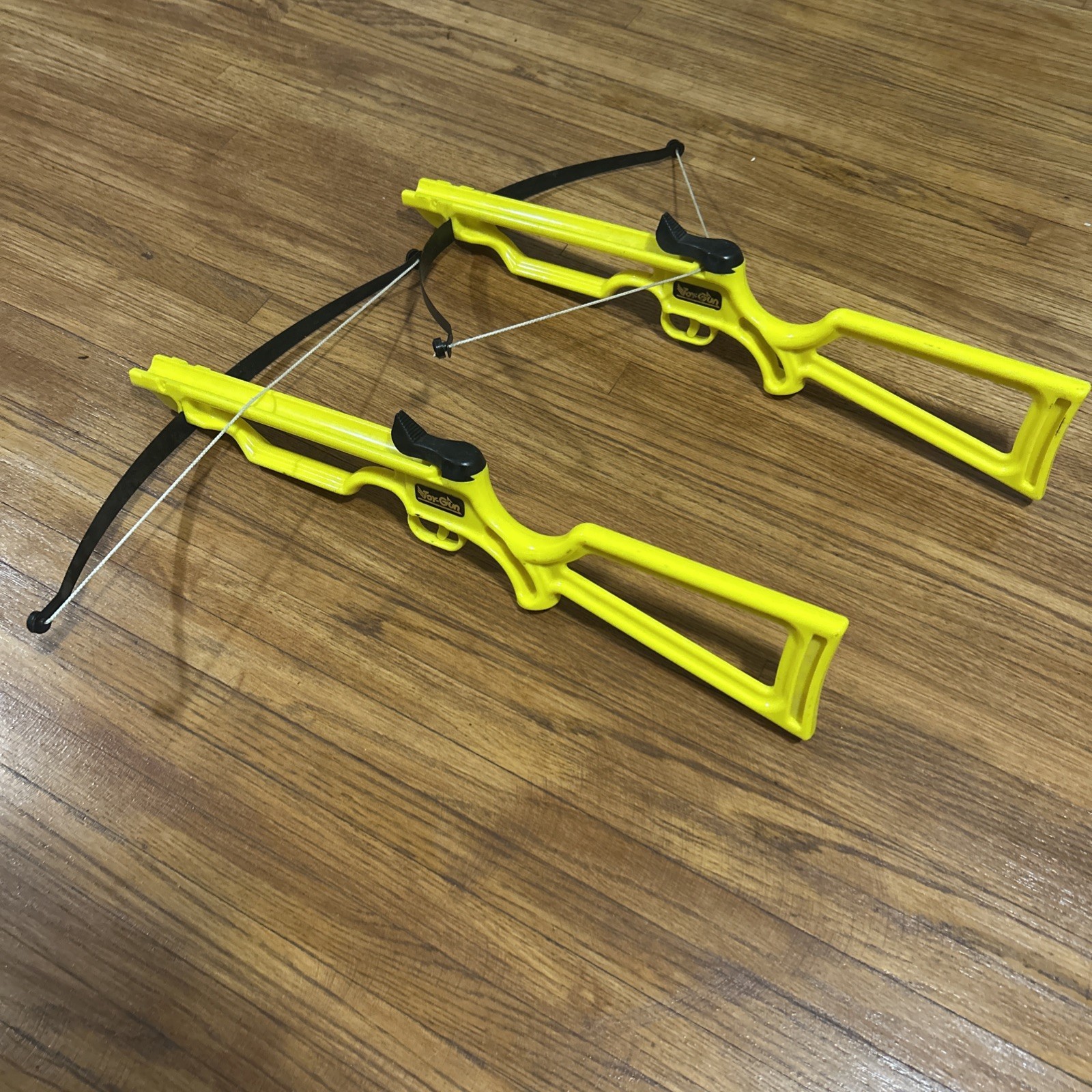 Two Toy-Gun Children\'s Vintage Archery Toy Crossbows- No Darts Two Toy-Gun Children\'s Vintage Archery Toy Crossbows- No Darts