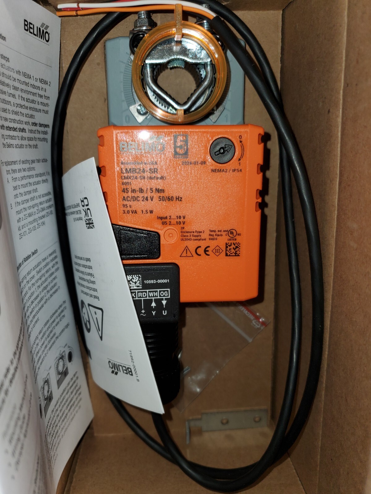 Belimo LMB24-SR   New, unused. Still in box.