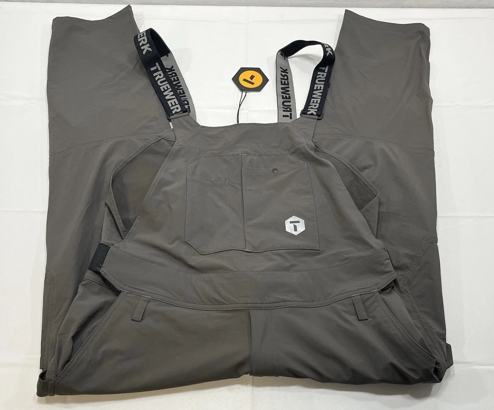 Truewerk T1 Overalls with Knee Pads Men\'s Size XL Short Gray 29” Ins NWT NEW Truewerk T1 Overalls with Knee Pads Men\'s Size XL Short Gray 29” Ins NWT NEW