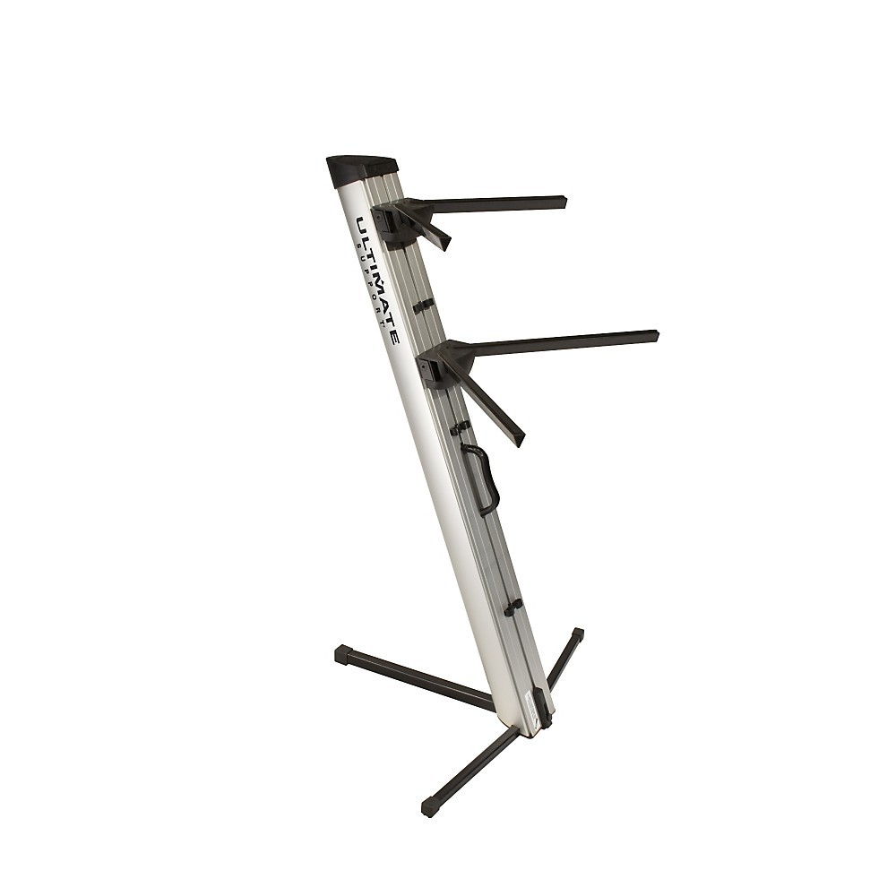 Ultimate Support APEX AX48 Pro Keyboard Stand  Silver Silver