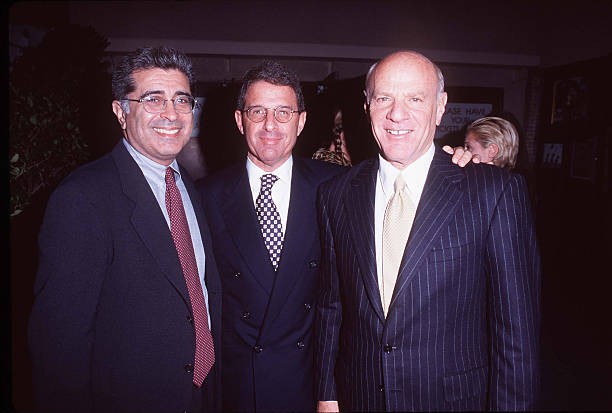 Terry Semel Ron Meyer & Barry Diller APLA's Ten Year Commitment to- Old Photo