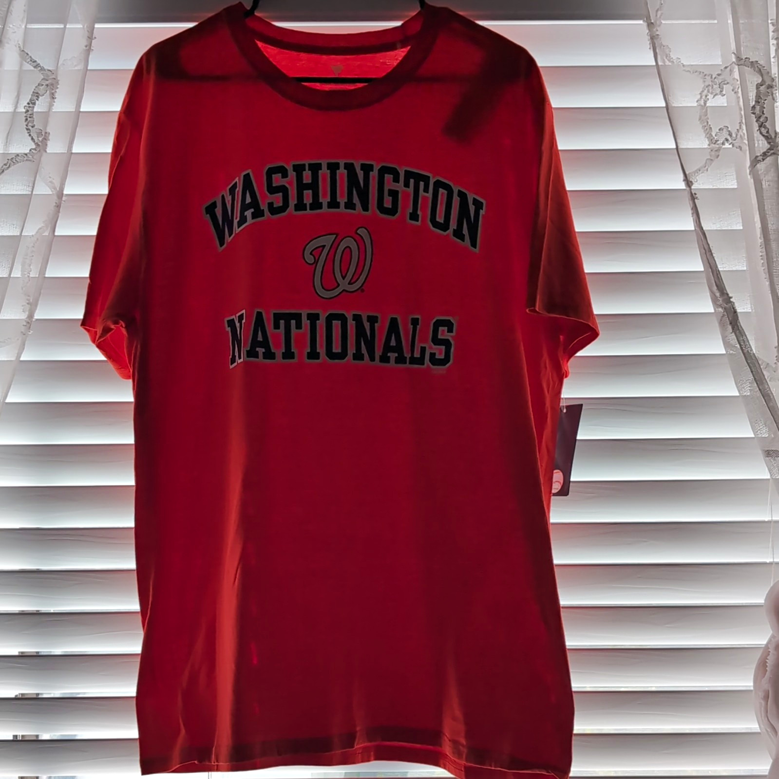 Fanatics Washington Nationals Red T-Shirt MLB XL Baseball Shirt