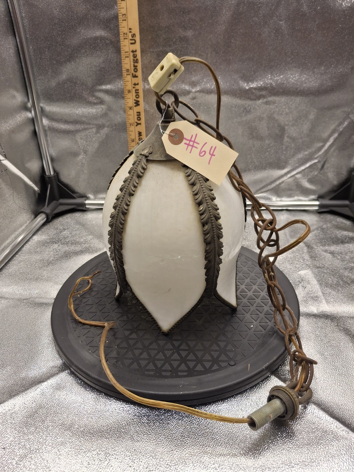 Antique vintage tulip shade light #64 Antique vintage tulip shade light #64