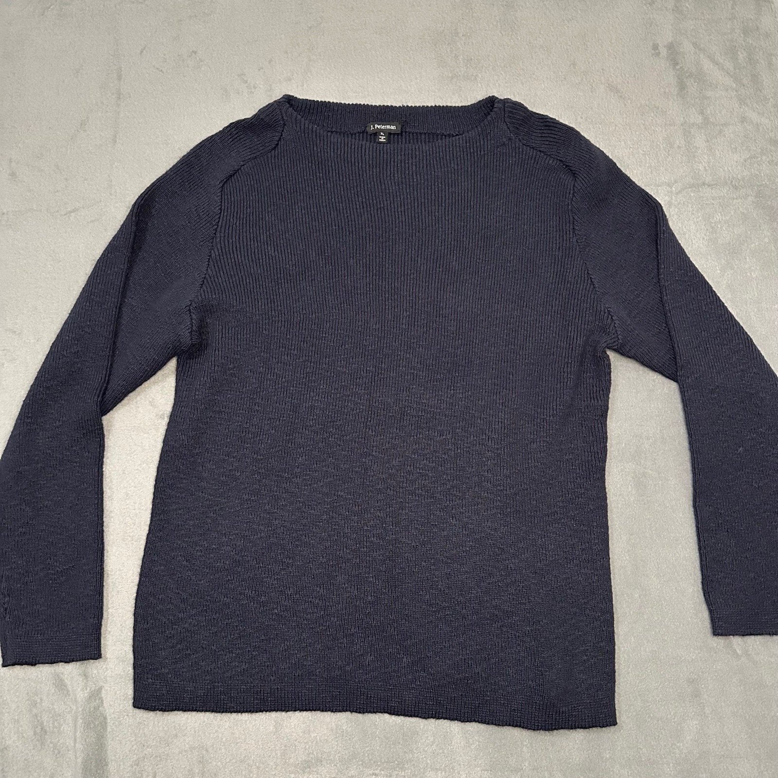 J. Peterman Company Men’s Navy XL Sweater J. Peterman Company Men’s Navy XL Sweater